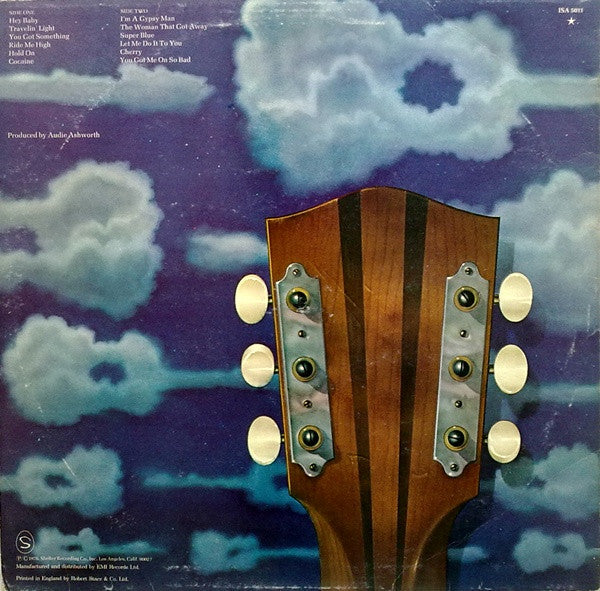 Image of Back Cover of LP - VG/VG - J.J. CALE, Troubadour (Shelter Crescent Moon Label; ISA 5011, UK 1976 Reissue, Inner), ,  - 4316394C