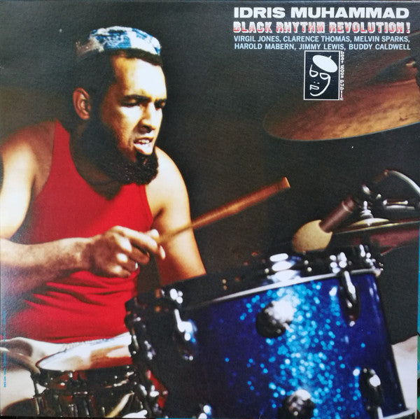 Image of Front Cover of 5114303C: LP - IDRIS MUHAMMAD, Black Rhythm Revolution! (BGP Records; BGPD 1068, UK 2000s Reissue, Stereo)   NEW/NEW