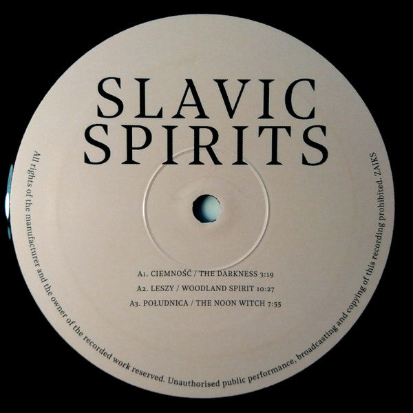 Image of Label Cover of LP - VG/VG - EABS, Slavic Spirits (Astigmatic Records; AR009LP, Europe 2019, Box Set, Booklet, Limited numbered edition of 1000.), No. 497/1000,  - 2946294S