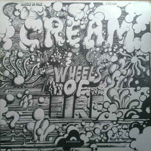 Image of Front Cover of 2xLP - VG/VG+ - CREAM, Wheels Of Fire (Polydor Red Label; 2612-001, UK 1970 Reissue, Gatefold), ,  - 3126248E