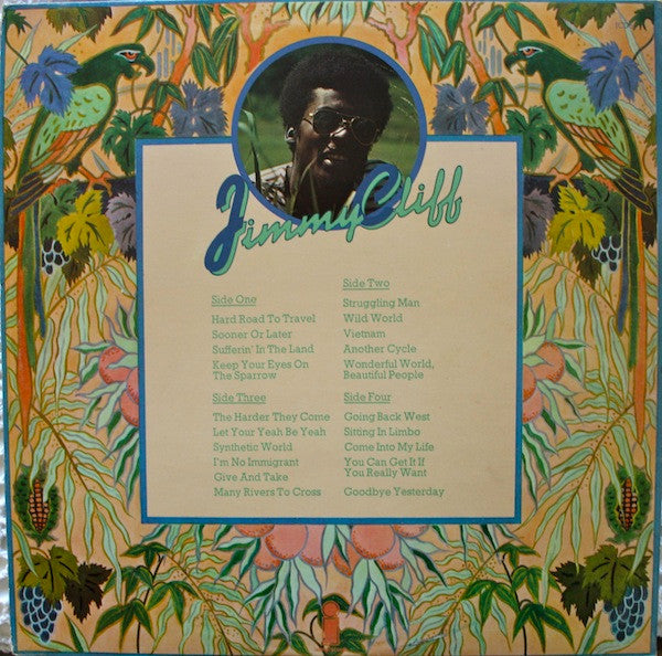 Image of Back Cover of 2xLP - VG+/VG - JIMMY CLIFF, The Best Of Jimmy Cliff (Island Records; ICD 6, UK 1975, Gatefold, 2 Inners), ,  - 3526142E
