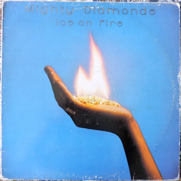 Image of Front Cover of LP - VG/EX - THE MIGHTY DIAMONDS, Ice on Fire (Virgin; V2078, UK 1977, Inner), ,  - 1826313E