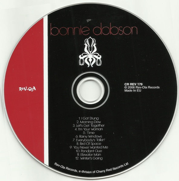 Image of Label Cover of CD - VG+/VG+ - BONNIE DOBSON, Bonnie Dobson (Rev-Ola; CR REV 179, UK 2006, Jewel Case), ,  - 4016521C
