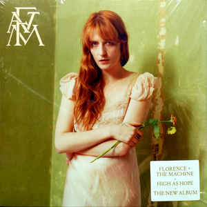 Image of Front Cover of LP - VG+/VG - FLORENCE AND THE MACHINE, High As Hope (Virgin EMI Records; V3204, Europe 2018, Inner & Booket), Light marks, still in opened stickered shrinkwrap,  - 3746078S