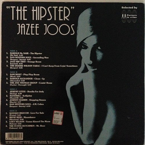 Image of Back Cover of 4625026E: 2xLP - VARIOUS, "The Hipster" - Jazee Joos (Yellowstone Records; STONE 9558 DP, Italy 1997)   VG/VG