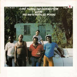 Image of Front Cover of LP - VG/VG+ - KING TUBBY, King Tubby The Dub Master with The Waterhouse Posse (Vista Sounds; VSLP 4015, UK 1983), Light lines, clean and shiny. WOL. Storage wear on sleeve, still looks decent.,  - 3626328E