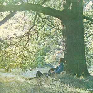 Image of Front Cover of 2114156C: LP - YOKO ONO, Yoko Ono / Plastic Ono Band (Apple Records; SAPCOR 17, UK 1970, Custom Apple Inner With Yoko Ono Illustration, Dedication and 'Play in the dark' Instruction, Original UK 1st Pressing) Some visible scuffs on side A that don't affect play at all.  Sleeve is excellent.  Includes inner with pen writing.  VG+/VG