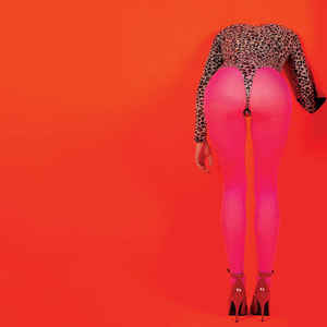 Image of Front Cover of 4125313E: LP - ST. VINCENT, Masseduction (Loma Vista; LVR00224, US 2017, Glossy Sleeve, Inner, Poster, Stickers, Pink Vinyl)   VG+/VG+