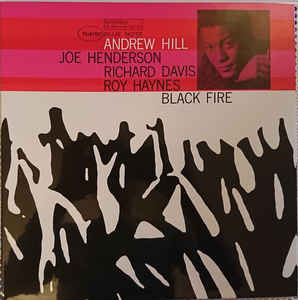 Image of Front Cover of 0245193S: LP - ANDREW HILL, Black Fire (Blue Note; B0029975-01, US 2019 Reissue, Glossy Gatefold Sleeve)   VG+/VG+