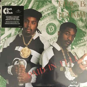 Image of Front Cover of 2xLP - EX/VG+ - ERIC B. & RAKIM, Paid In Full (Island Records; 602557414530, Europe 2018 Reissue, 180g), Still In Opened Shrinkwrap,  - 2316527C