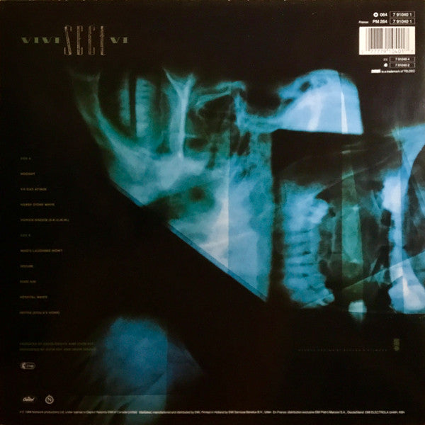 Image of Back Cover of LP - VG/VG - SKINNY PUPPY, VIVISectVI (Capitol Records; 064-7 91040 1, Europe 1988, Inner), ,  - 2126073E