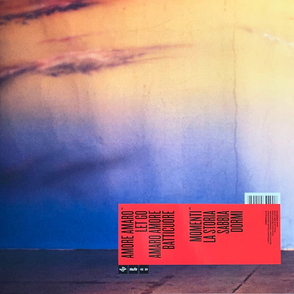 Image of Back Cover of LP - VG/VG+ - ALESSANDRO CORTINI, Volume Massimo (Mute; STUMM443, Europe 2019, Inner, Transparent Turqoise Vinyl, Nine Inch Nails member 2005-2025), Top edge seam split,  - 2746011S