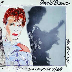 Image of Front Cover of 4215247C: LP - DAVID BOWIE, Scary Monsters (Parlophone; DB 77828, UK, Europe & US 2018 Reissue, Inner & Insert) Still In Opened Shrinkwrap  EX/VG+