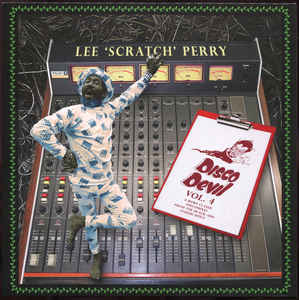 Image of Front Cover of 1934215E: LP - LEE 'SCRATCH' PERRY, Disco Devil Vol. 4 (6 More Classic Discomixes From The Black Ark Studio 1977-9) (Studio 16; STU16LP 006, UK 2020)   NEW/NEW