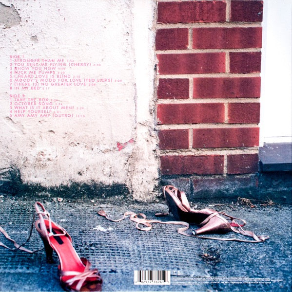 Image of Back Cover of LP - VG+/VG+ - AMY WINEHOUSE, Frank (Island Records; 00602517762411, Europe 2015 Reissue, Gatefold, Inner), ,  - 0816218C