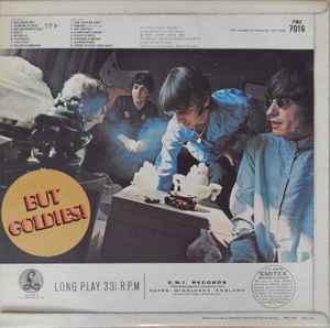 Image of Back Cover of LP - VG/VG - THE BEATLES, A Collection Of Beatles Oldies (Parlophone; PCS. 7016, UK 1973 Reissue, Laminated Front Sleeve, Stereo, Two EMI Boxes, Dot After PCS on Labels), ,  - 2716527C