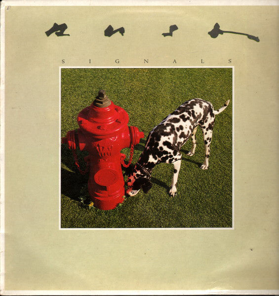 Image of Front Cover of LP - G+/VG - RUSH, Signals (Mercury; 6337 243, UK 1982, Inner), Hairlines. Tear to opening edge, staining to sleeve and inner, heavy edge wear, ring wear.,  - 2446040S