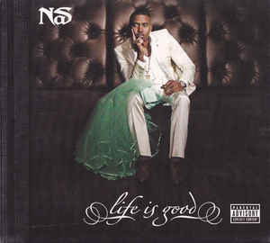 Image of Front Cover of 2xLP - VG/VG - NAS, Life Is Good (Def Jam; BOO17053-01, US 2012, Gatefold, Insert), Strong VG, a couple of light marks only. Minor corner bumps to sleeve. Stil in opened shrink.,  - 2826001E