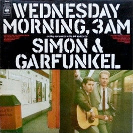 Image of Front Cover of LP - VG/VG+ - SIMON & GARFUNKEL, Wednesday Morning, 3 A.M. (CBS; S 63370, UK 1970s Reissue), ,  - 3116111C