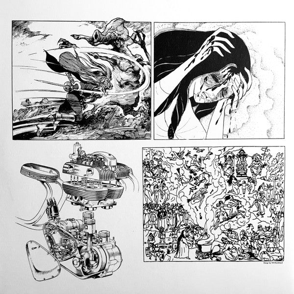 Image of Back Cover of 2xLP - VG/VG - PAVEL MILYAKOV, La Maison De La Mort (Berceuse Heroique; BH057, UK 2019, Gatefold), Sleeve has a few little dents in it,  - 4216514C