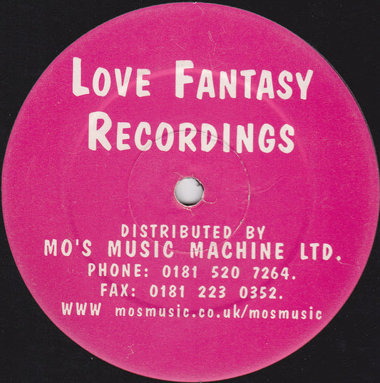 Image of Front Cover of 12" EP - /VG - MAXIM, The Future Dreams E.P. (Love Fantasy Recordings; LFR001, UK 1997, Plain Sleeve), ,  - 2546194S