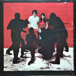 Image of Front Cover of LP - G+/G+ - THE WHITE STRIPES, White Blood Cells (SFTRI; SFTRI660, US 2001, 4 Page Insert, No Barcode, First Pressing), Quite a few light marks and hairlines and mottling to both sides of disc, Plays VG, Wear to all edges of sleeve, ring wear and corner bumps,  - 2416073C