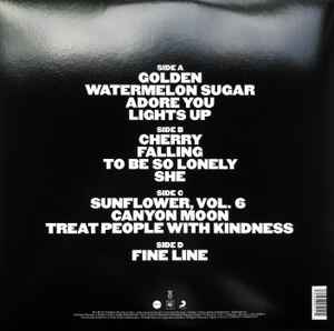 Image of Back Cover of 2xLP - NEW/NEW - HARRY STYLES, Fine Line (Columbia; 19439705141, Europe 2022 Reissue, Gatefold, 2 Inners, Poster, 180 Gram Vinyl), ,  - 2936071E
