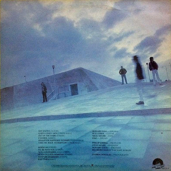 Image of Back Cover of 4515052C: LP - THE LURKERS, God's Lonely Men (Beggars Banquet; BEGA 8, UK 1979, Inner) A few light marks, Light corner crease to sleeve  VG/VG