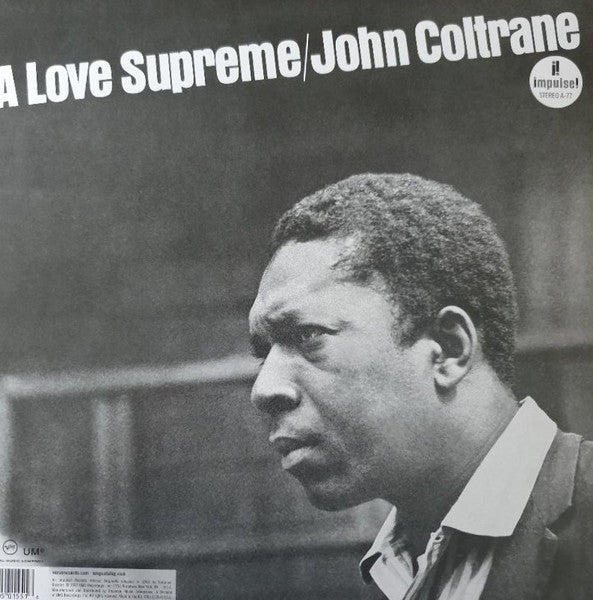 Image of Back Cover of LP - NEW/NEW - JOHN COLTRANE, A Love Supreme (Impulse!; 501551, US 2015 Reissue, Gatefold), ,  - 6016025C