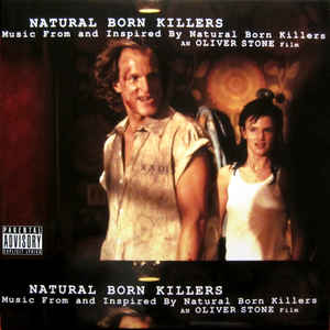 Image of Front Cover of 1154030S: 2xLP - VARIOUS, Natural Born Killers: A Soundtrack For An Oliver Stone Film (Music On Vinyl; MOVATM012, Europe 2014 Reissue, Gatefold)   NEW/NEW