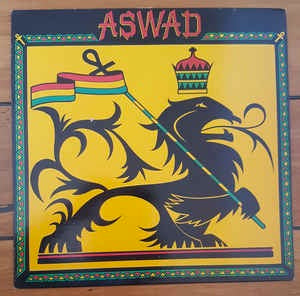 Image of Front Cover of LP - VG/G - ASWAD, Aswad (Island Records; ILPS 9399, UK Reissue, Black Inner), Lots of light marks to disc.,  - 3716426C
