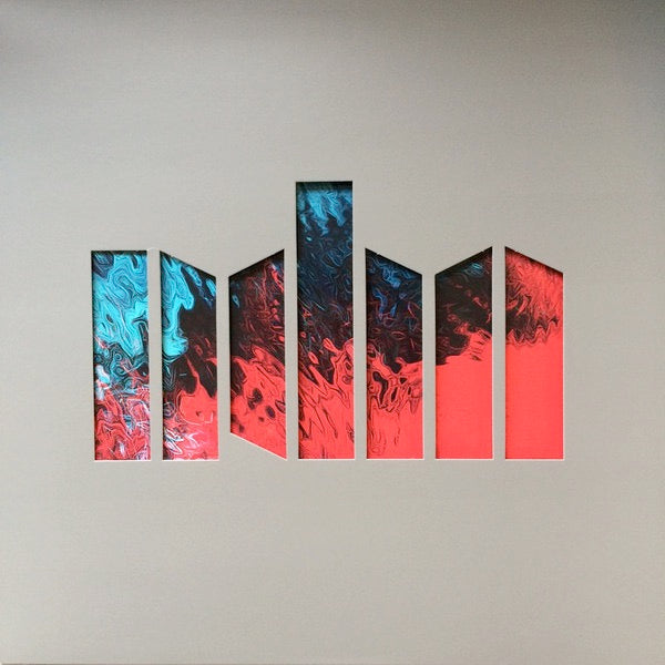 Image of Front Cover of LP - EX/EX - NECRO DEATHMORT, Overland (Profound Lore; PFL-190LP , UK 2017, Die Cut Sleeve, Inner), , The 13th release from UK electronic rock duo, and first release on forward-thinking Canadian metal label Profound Lore.  This release takes the dark, synthy kraut of previous albums, and injects some astral jazz vibes, with the introduction of sax, bassoon, percussion and other live instrumentation.  Somewhere between Coil, Klaus Schulze, Kilimanjaro Darkjazz Orchestra & Faust. - 082