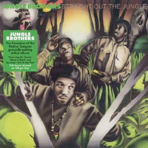 Image of Front Cover of LP - VG+/VG+ - JUNGLE BROTHERS, Straight Out The Jungle (Demon Records ; DEMREC363, Europe 2019 Reissue, Inner), Stickered shrink,  - 3216332C