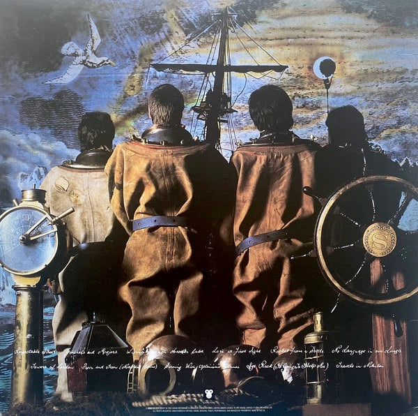 Image of Back Cover of 3515065C: LP - XTC, Black Sea (Ape House; APELP104, Europe 2019 Reissue, Inner, 200 Gram Vinyl) Still In Stickered Shrinkwrap  EX/EX