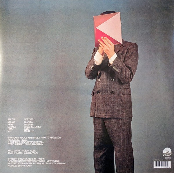 Image of Back Cover of 1714147C: LP - GARY NUMAN, The Pleasure Principle (Beggars Banquet ; BBQLP 10, UK 2015 Reissue, Inner)   EX/VG+