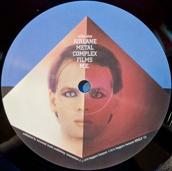 Image of Label Cover of 1714147C: LP - GARY NUMAN, The Pleasure Principle (Beggars Banquet ; BBQLP 10, UK 2015 Reissue, Inner)   EX/VG+