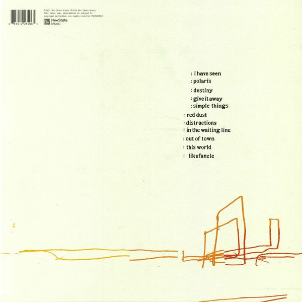 Image of Back Cover of 2xLP - VG+/VG - ZERO 7, Simple Things (New State Music ; NEW9253LP, UK 2018 Reissue, Picture Sleeve, 2 Inners, 180 Gram Vinyl), Records slightly fogged,  - 0716385C