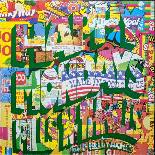 Image of Front Cover of 3814404C: LP - HAPPY MONDAYS, Pills 'n' Thrills & Bellyaches (Factory; FACT 320, UK 1990, Candy Sleeve, Inner, First Edition, Townhouse Run Outs) Small sticker damage on sleeve.  VG/VG