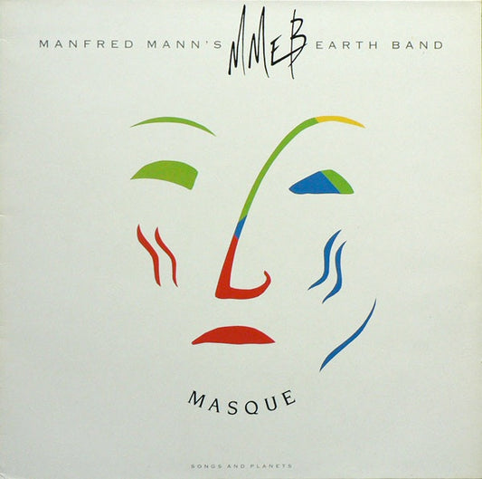 Image of Front Cover of 3414240C: LP - MANFRED MANN'S EARTH BAND, Masque (10 Records; DIX 69, UK 1987, Inner) Clean copy  VG+/VG+