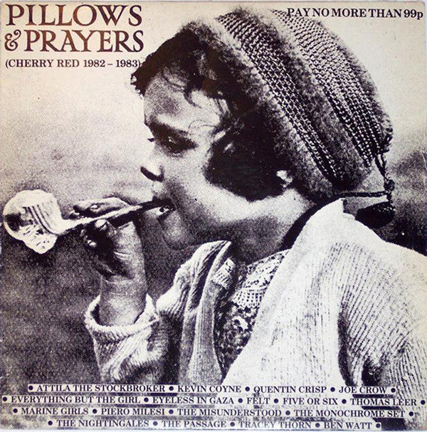 Image of Front Cover of LP - VG/G+ - VARIOUS, Pillows & Prayers (Cherry Red; Z RED 41, UK 1982, Inner), Light Marks only.,  - 2516392C
