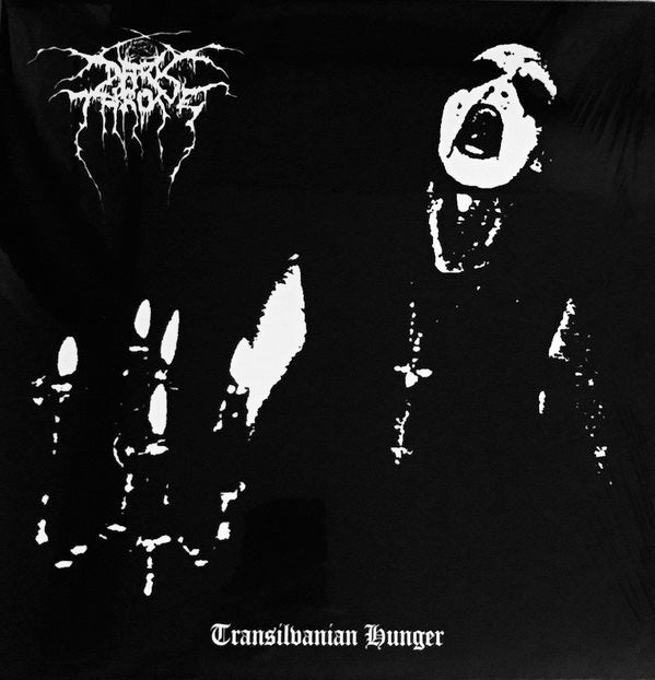 Image of Front Cover of 3854044S: LP - DARKTHRONE, Transilvanian Hunger (Peaceville; VILELP43, UK 2013 Reissue, Inner & Insert)   NEW/NEW