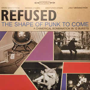 Image of Front Cover of 2xLP - NEW/NEW - REFUSED, The Shape Of Punk To Come (A Chimerical Bombination In 12 Bursts) (Epitaph; 86981-1, Europe 2020 Reissue, Gatefold, Insert), , Refused's most critically acclaimed and final album exploded on the scene with the jaw- dropping hardcore anthem "New Noise," which Rage Against the Machine guitarist Tom Morello once described as "one of the great rock jams of all time" (Filter, 2006), and helped change the game forever influencing a range of genres still to this da