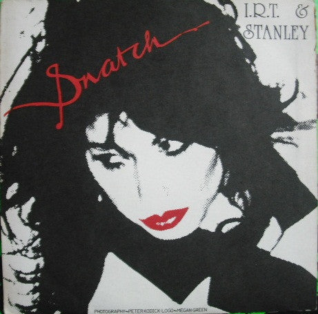 Image of Back Cover of 7" - VG+/VG+ - SNATCH, I.R.T. & Stanley (Bomp!; BOMP 108, US 1977, Picture Sleeve, Mono), Strong VG+,  - 1726316E