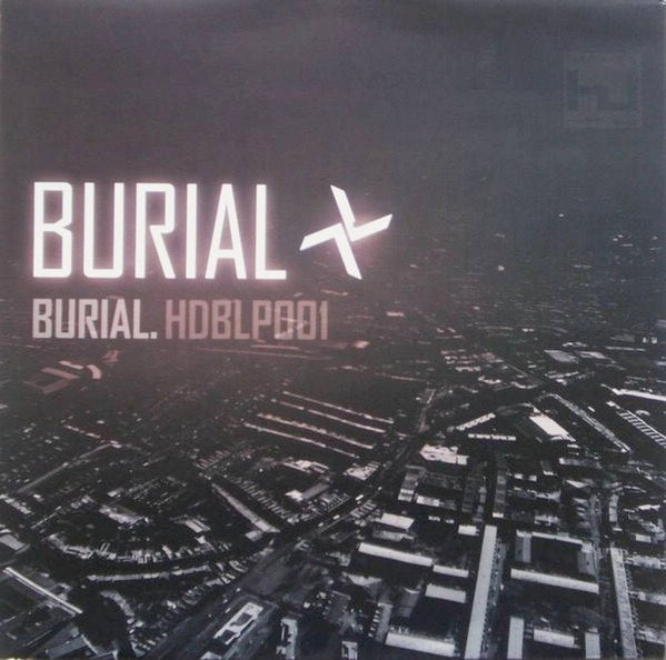 Image of Front Cover of 2xLP - G+/VG - BURIAL, Burial (Hyperdub; HDBLP001, UK 2016 Reissue, Black Inners), Creased Edge,  - 2326300E