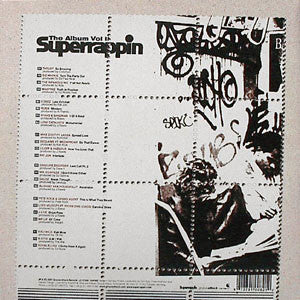 Image of Back Cover of 5144192S: 3xLP - VARIOUS, Superrappin (The Album Vol II) (Groove Attack Productions; GAP 082, Germany 2001, Company Sleeve) DISC 3 has lots of marks, one heavy scratch opver E1 that clicks. First two discs are VG, light marks only.   /G+