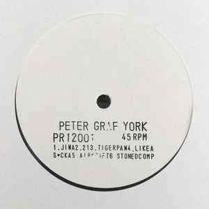 Image of Front Cover of LP - /G+ - PETER GRAF YORK, 12" Sampler (Planet Rescue; PR12001, Germany 2018), ,  - 0446237S