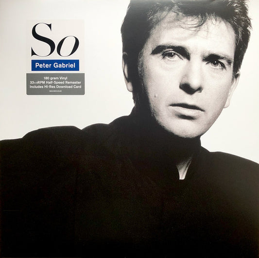 Image of Front Cover of LP - VG+/VG+ - PETER GABRIEL, So (Real World Records; PGLPR5, Europe 2016, Inner, Half-Speed Mastered, 180g), ,  - 1626160E