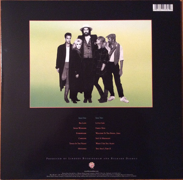 Image of Back Cover of LP - VG+/VG+ - FLEETWOOD MAC, Tango In The Night (Rhino ; 081227935610, Europe 2017 Reissue, Inner, 180 Gram Vinyl), ,  - 2446125S