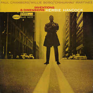Image of Front Cover of LP - NEW/NEW - HERBIE HANCOCK, Inventions & Dimensions (Blue Note; 0802772, USA & Europe 2019 Reissue), ,  - 2256181S