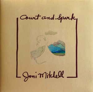 Image of Front Cover of 5154060S: LP - JONI MITCHELL, Court And Spark (Rhino Records; 81227986186, UK 2013 Reissue, 180 Gram Vinyl)   NEW/NEW